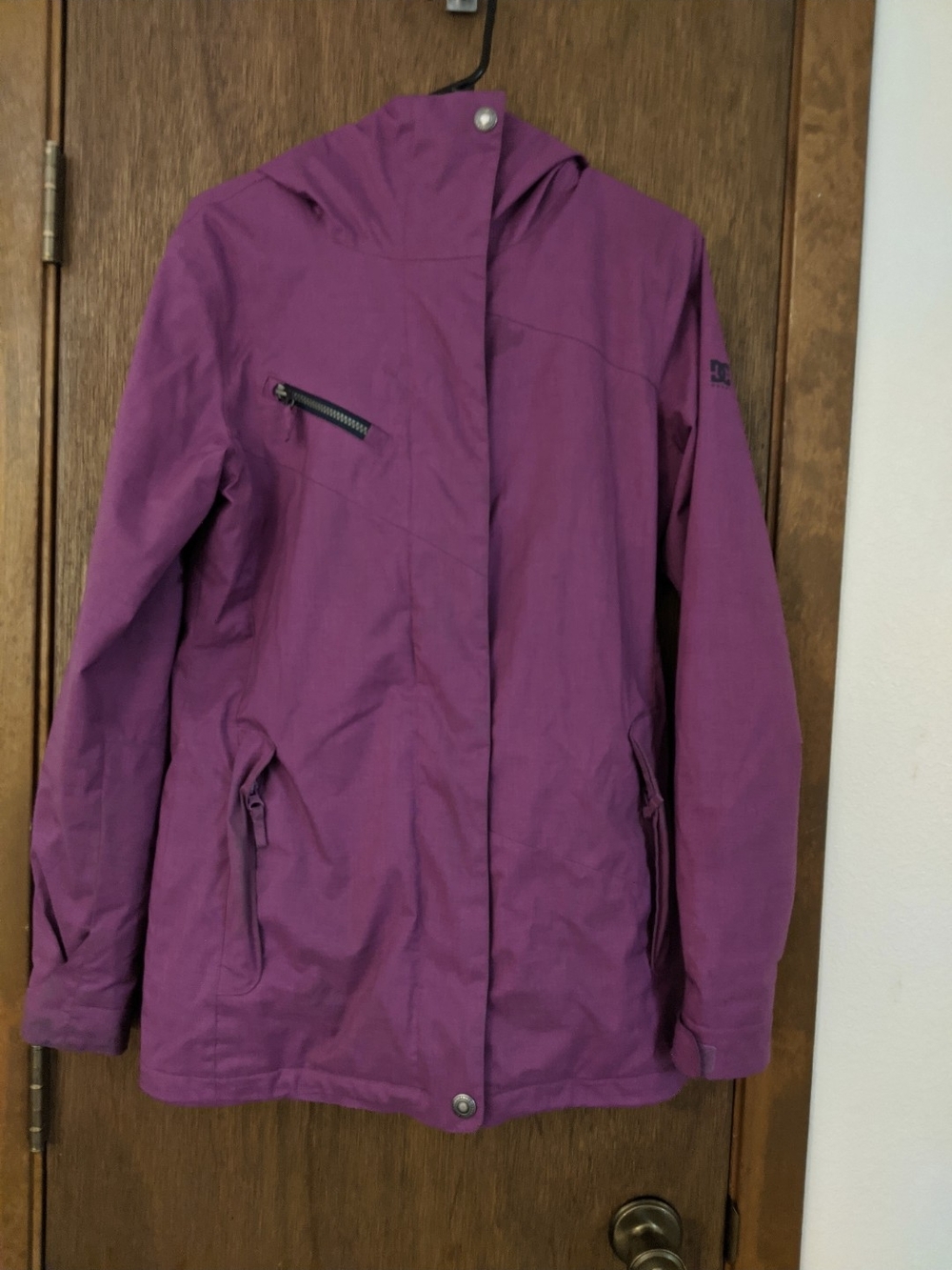Women's Purple Hooded Jacket